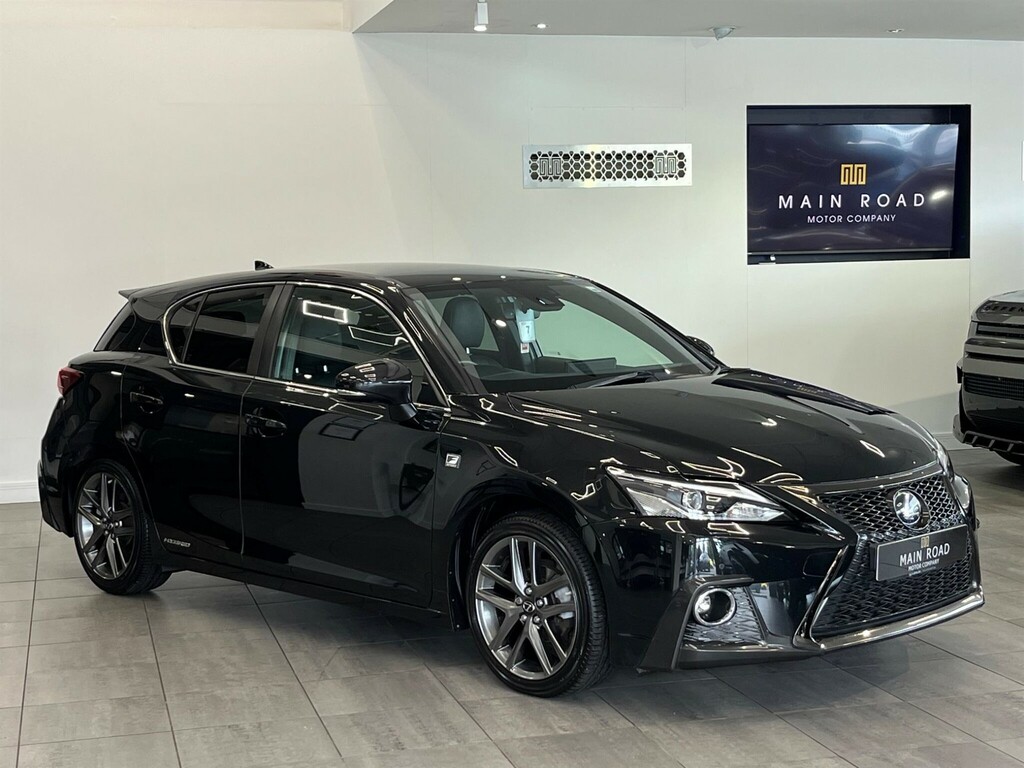 Lexus CT 1.8 F Sport Premier Premier Cvt Euro 6 Ss BC18CUU Black #3
