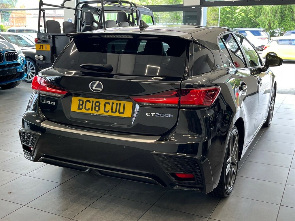 Lexus CT 1.8 F Sport Premier Premier Cvt Euro 6 Ss BC18CUU Black #6