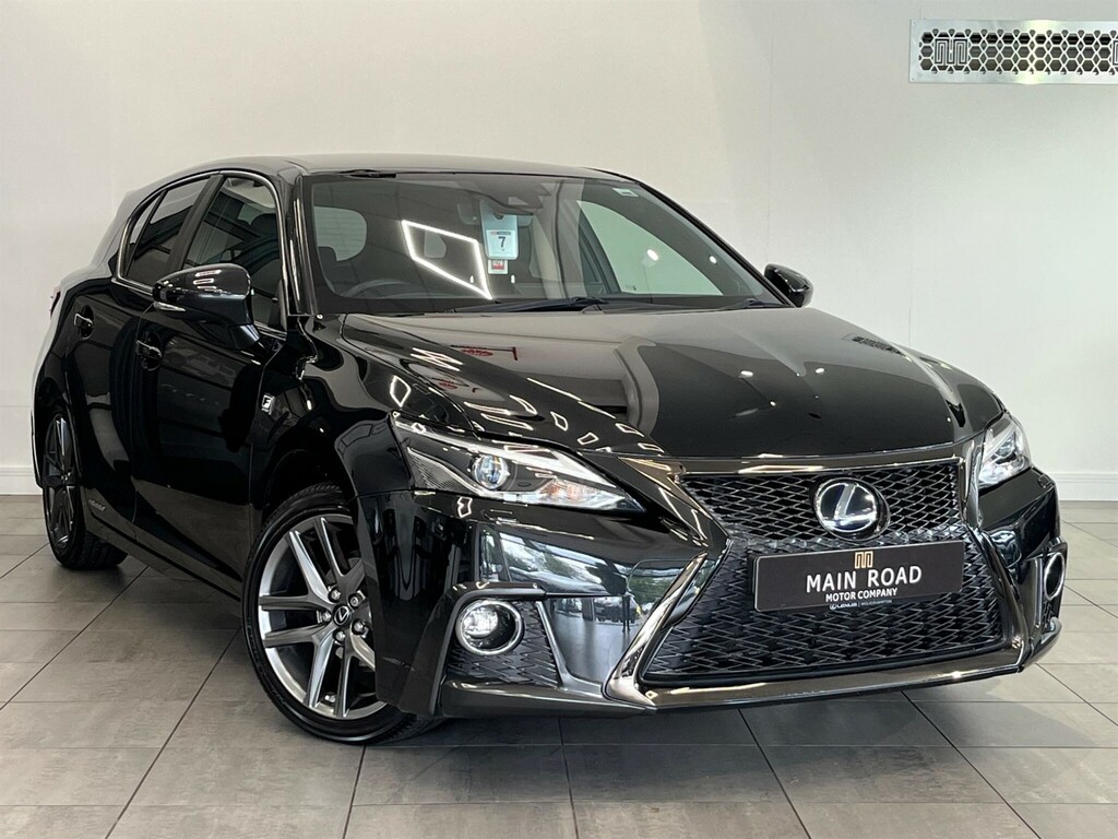 Lexus CT 1.8 F Sport Premier Premier Cvt Euro 6 Ss BC18CUU Black