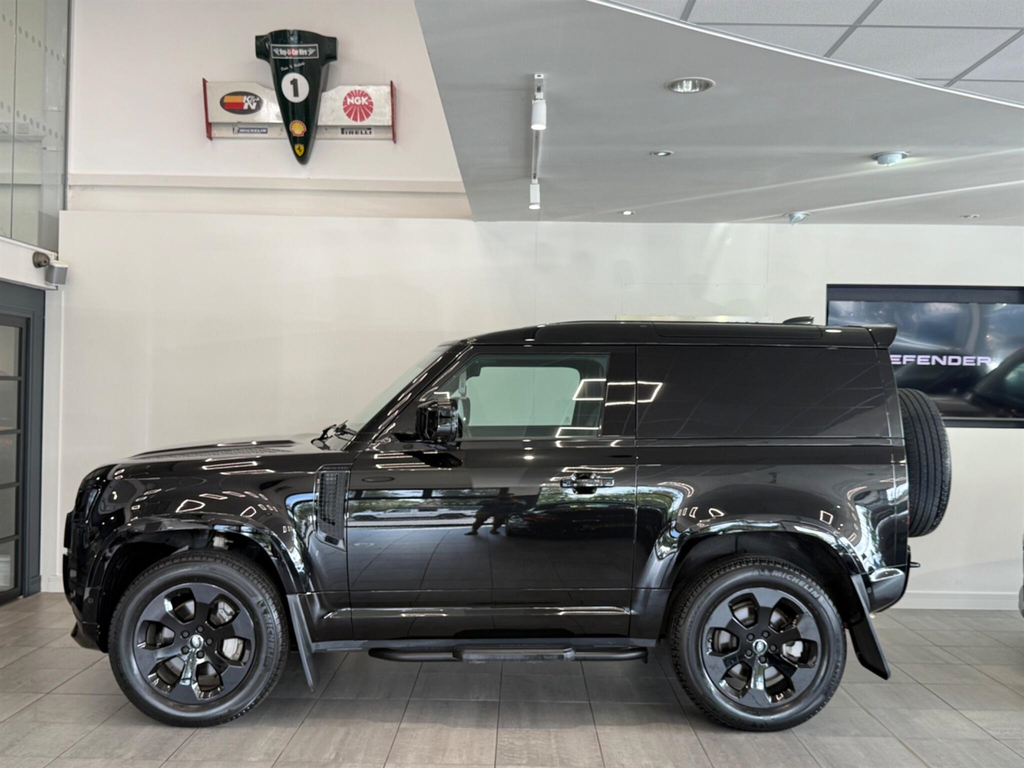 Land Rover Defender 90 3.0 D300 Mhev X-dynamic Hse Hard Top Suv 4Wd YJ24TCM Black #3
