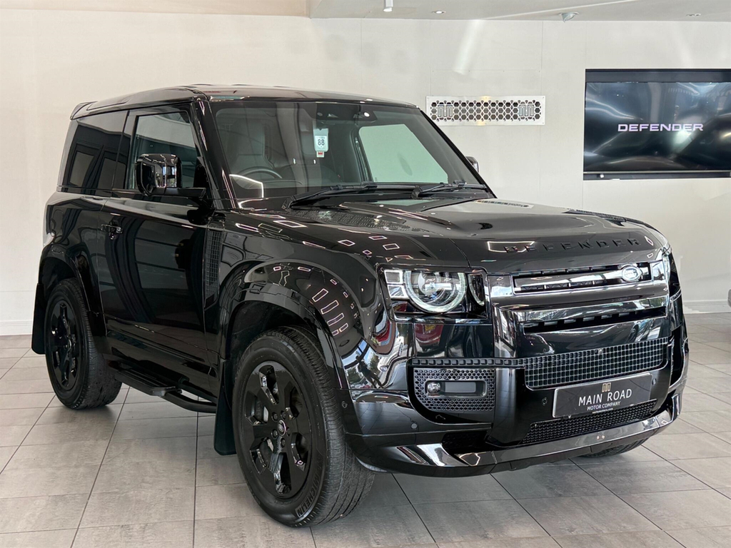 Land Rover Defender 90 3.0 D300 Mhev X-dynamic Hse Hard Top Suv 4Wd YJ24TCM Black #2