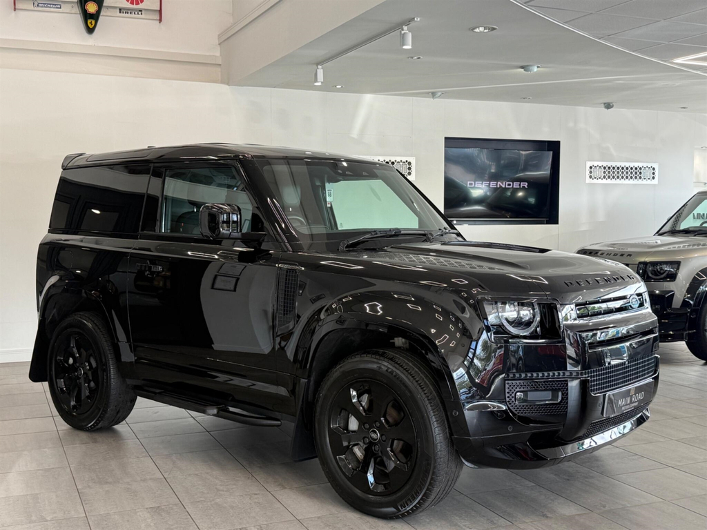 Land Rover Defender 90 3.0 D300 Mhev X-dynamic Hse Hard Top Suv 4Wd YJ24TCM Black #6
