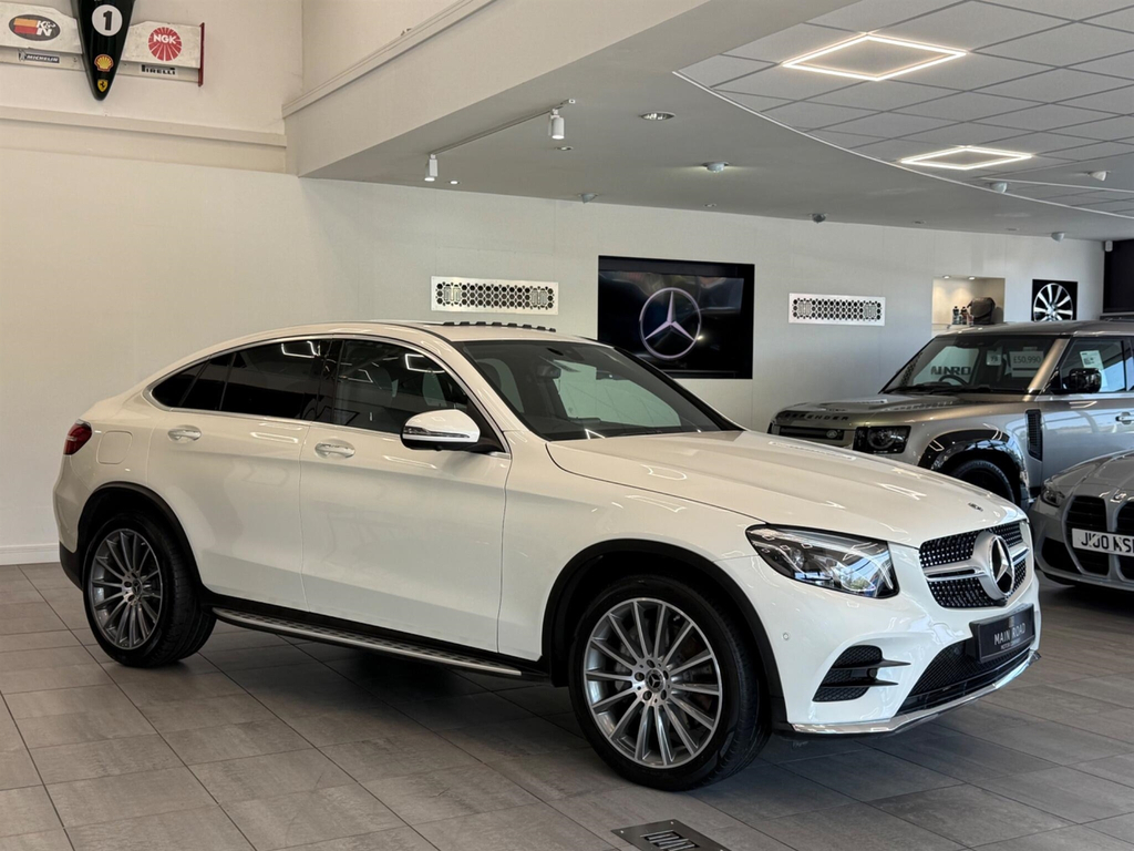 Mercedes-Benz GLC Class 2.0 Amg Line Premium Coupe G-tronic 4Matic Euro DE09XXX White #6