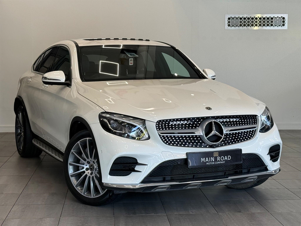 Mercedes-Benz GLC Class 2.0 Amg Line Premium Coupe G-tronic 4Matic Euro White
