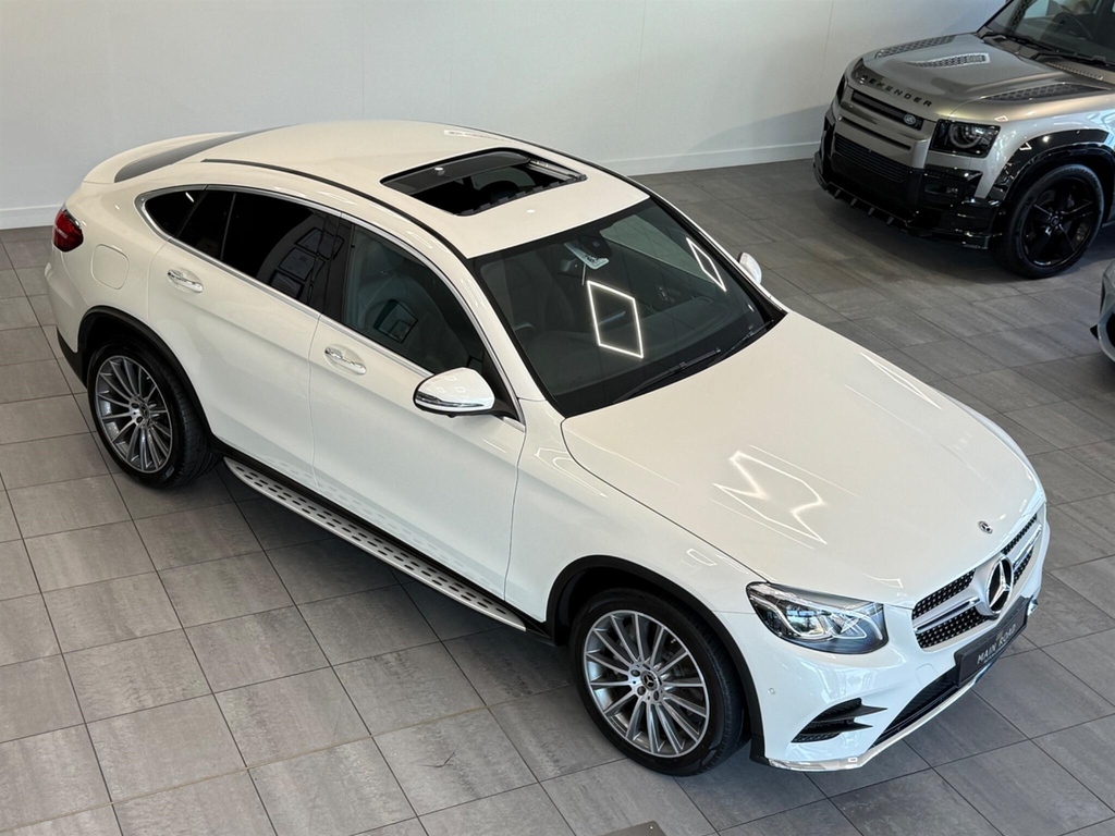 Mercedes-Benz GLC Class 2.0 Amg Line Premium Coupe G-tronic 4Matic Euro DE09XXX White #2