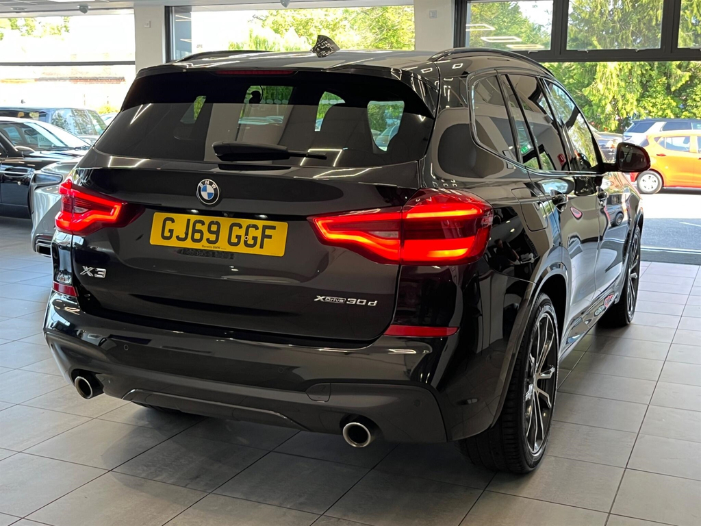BMW X3 3.0 30D M Sport Xdrive Euro 6 Ss GJ69GGF Black #6
