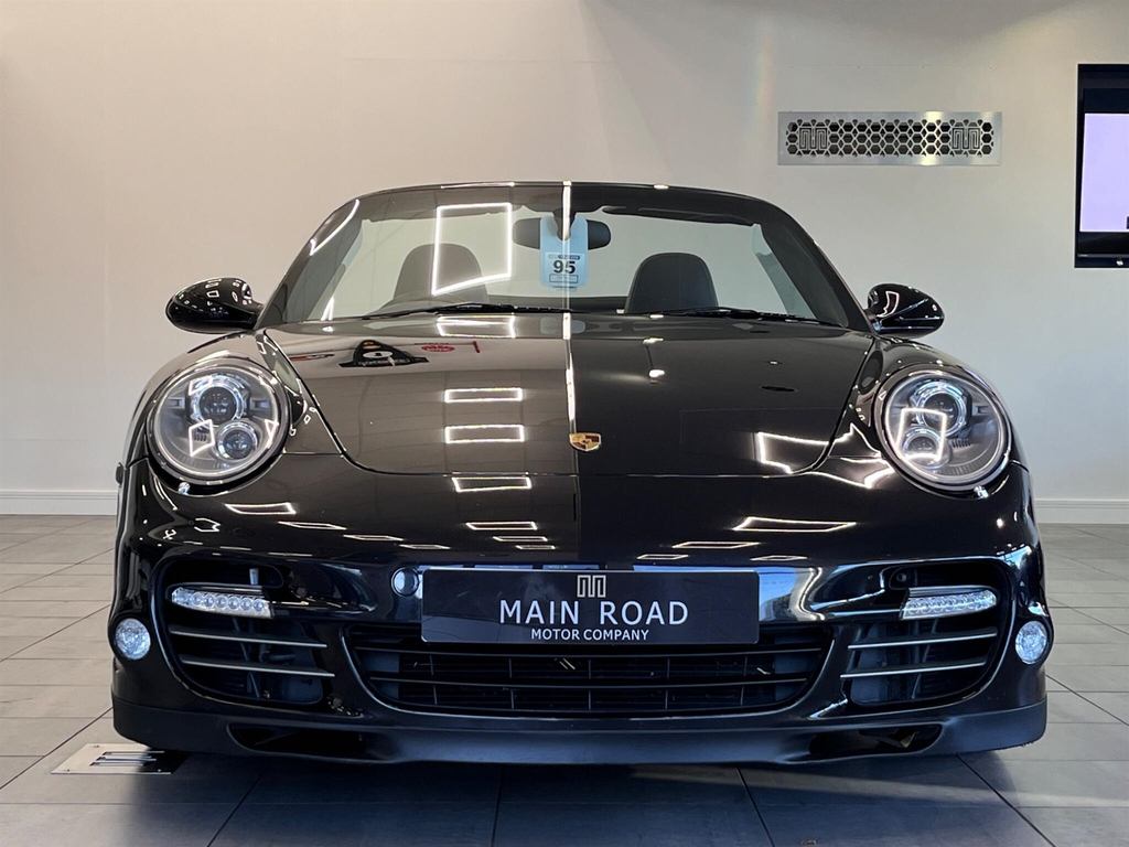 Porsche 911 3.8 997 Turbo S Cabriolet Pdk Awd Black #6
