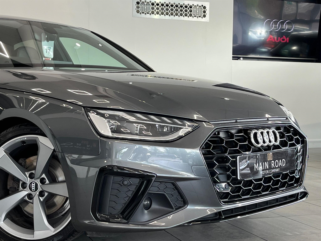 Audi A4 2.0 Tdi 35 Black Edition S Tronic Euro 6 Ss WG21UOW Grey #4