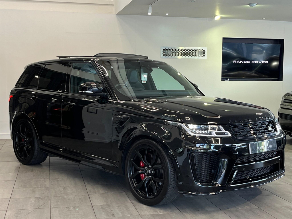 Land Rover Range Rover Sport 5.0 P575 V8 Svr 4Wd Euro 6 Ss MA71VHD Black #3