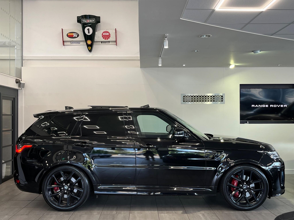 Land Rover Range Rover Sport 5.0 P575 V8 Svr 4Wd Euro 6 Ss MA71VHD Black #6