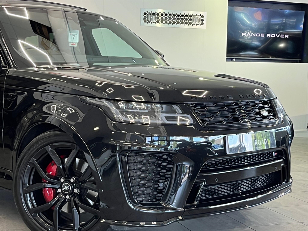 Land Rover Range Rover Sport 5.0 P575 V8 Svr 4Wd Euro 6 Ss MA71VHD Black #4