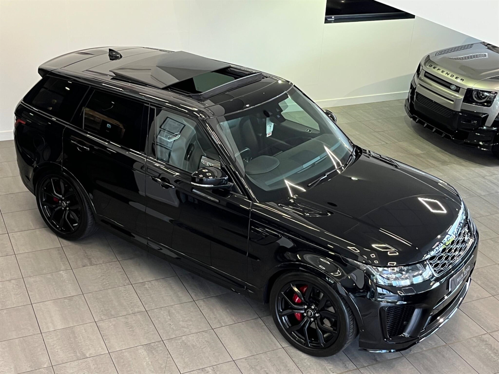 Land Rover Range Rover Sport 5.0 P575 V8 Svr 4Wd Euro 6 Ss MA71VHD Black #2