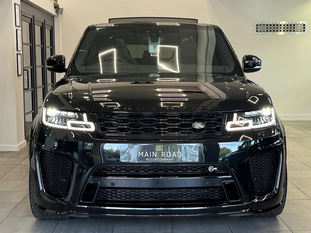 Land Rover Range Rover Sport 5.0 P575 V8 Svr 4Wd Euro 6 Ss MA71VHD Black #5