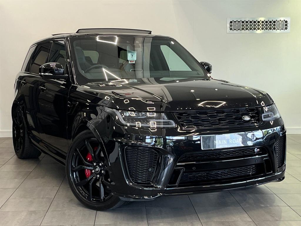 Land Rover Range Rover Sport 5.0 P575 V8 Svr 4Wd Euro 6 Ss Black