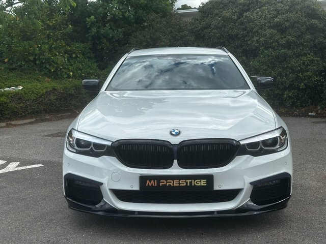 BMW 5 Series 530D Xdrive M Sport ND67JJV White #2