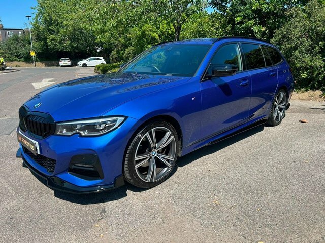 BMW 3 Series 320I M Sport YG70UCJ Blue #5