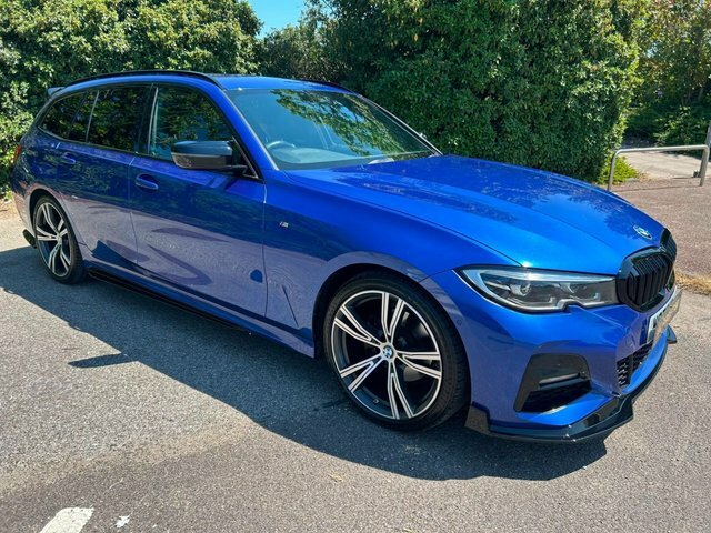BMW 3 Series 320I M Sport YG70UCJ Blue #4