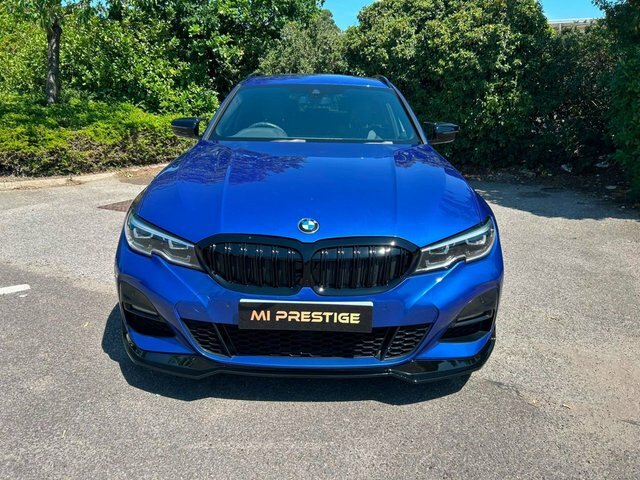 BMW 3 Series 320I M Sport YG70UCJ Blue #2