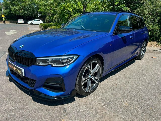 BMW 3 Series 320I M Sport YG70UCJ Blue #3