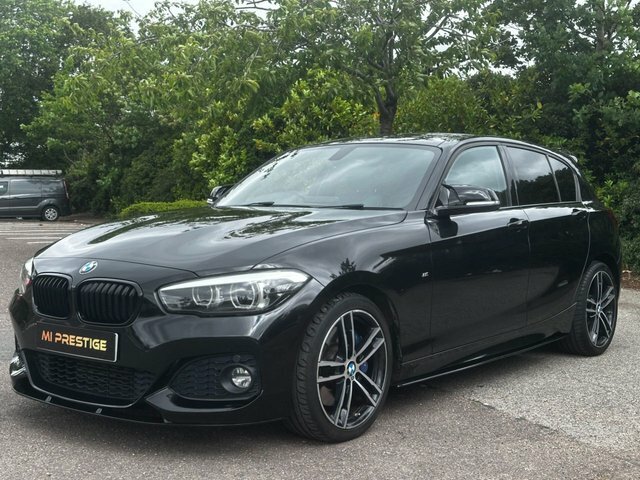 BMW 1 Series Hatchback PG19OYZ Black #3