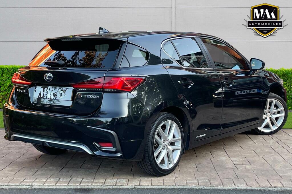 Lexus CT 1.8 200H E-cvt Euro 6 Ss Black #4