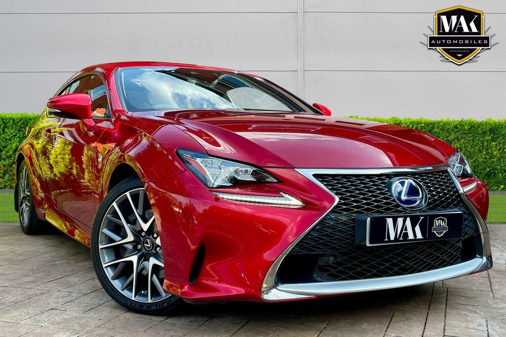 Lexus RC 2.5 300H F Sport Cvt Euro 6 Ss Red #2