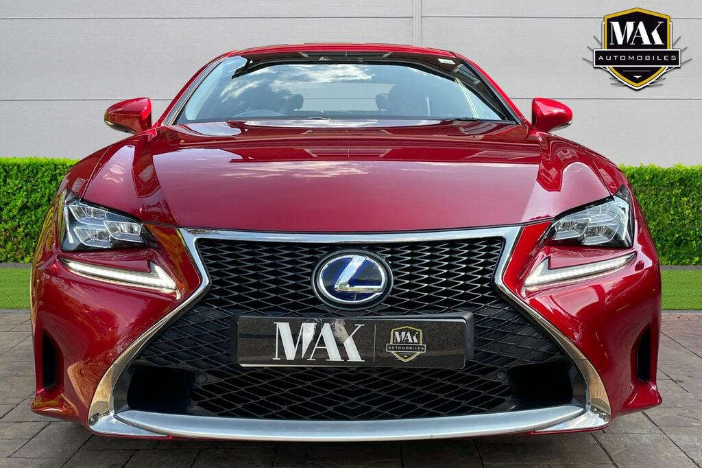 Lexus RC 2.5 300H F Sport Cvt Euro 6 Ss Red #5