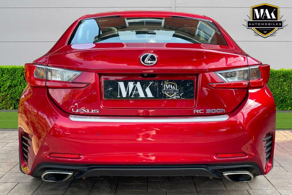 Lexus RC 2.5 300H F Sport Cvt Euro 6 Ss Red #6
