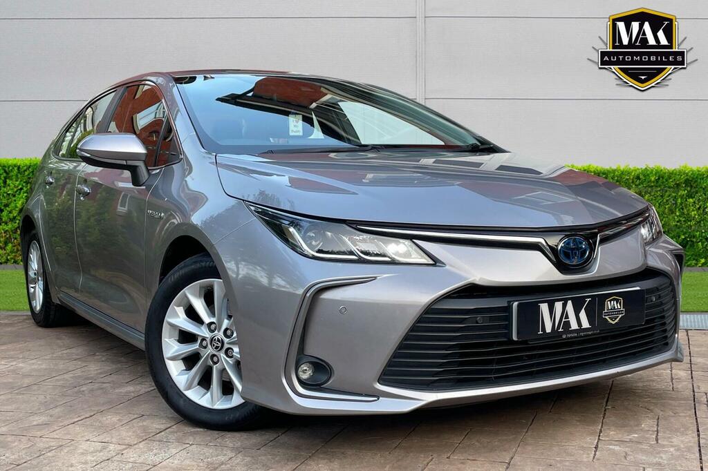 Toyota Corolla 1.8 Vvt-h Icon Tech Cvt Euro 6 Ss Silver #2