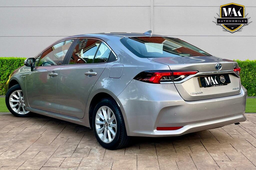 Toyota Corolla 1.8 Vvt-h Icon Tech Cvt Euro 6 Ss Silver #5