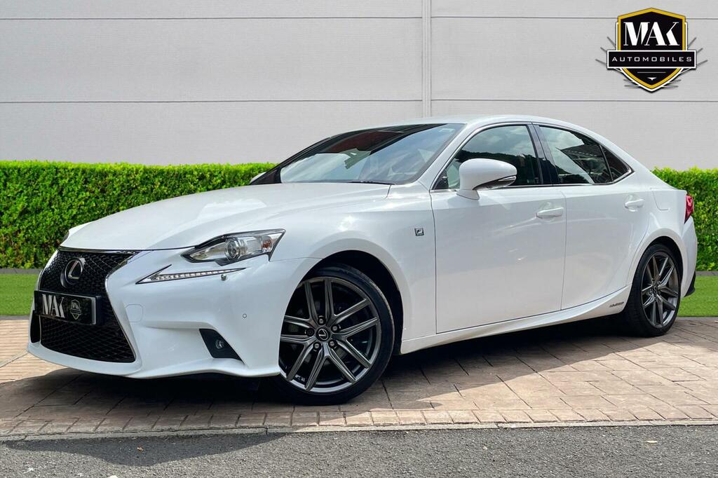 Lexus IS 2.5 300H F Sport E-cvt Euro 6 Ss White #3