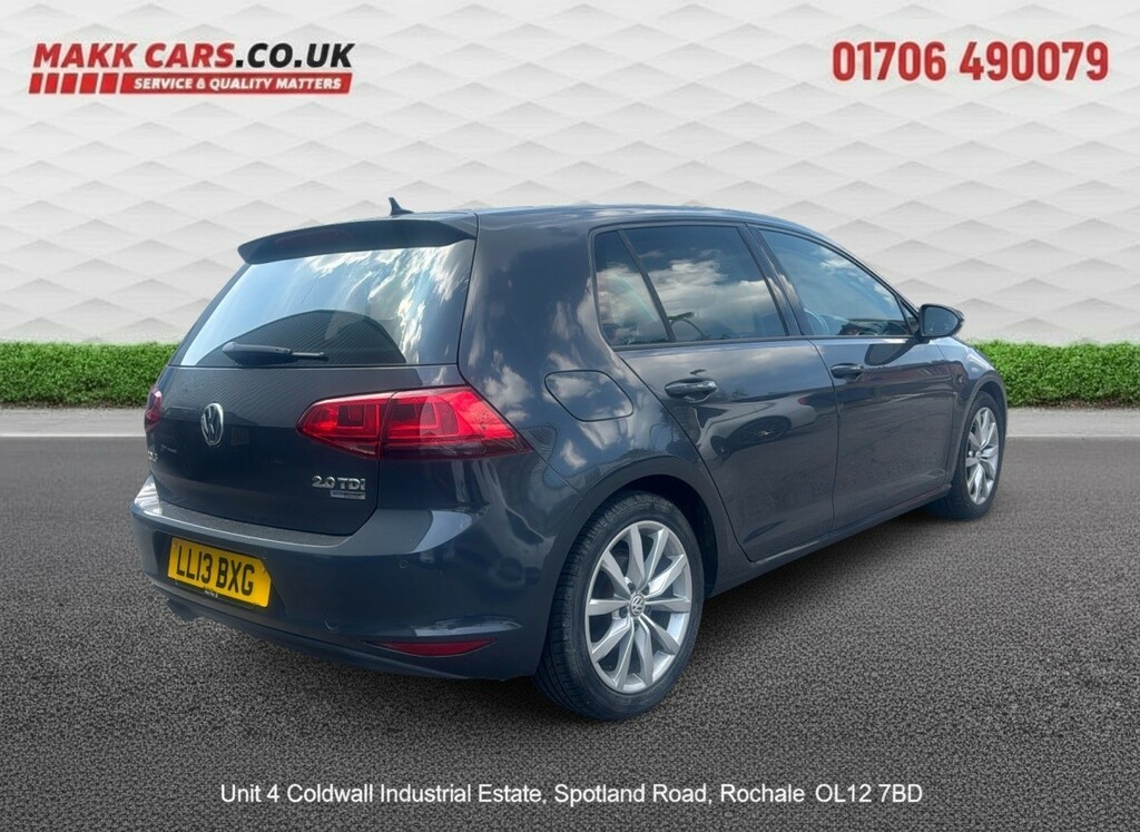 Volkswagen Golf Hatchback 2.0 Tdi Bluemotion Tech Gt 201313 Grey #3