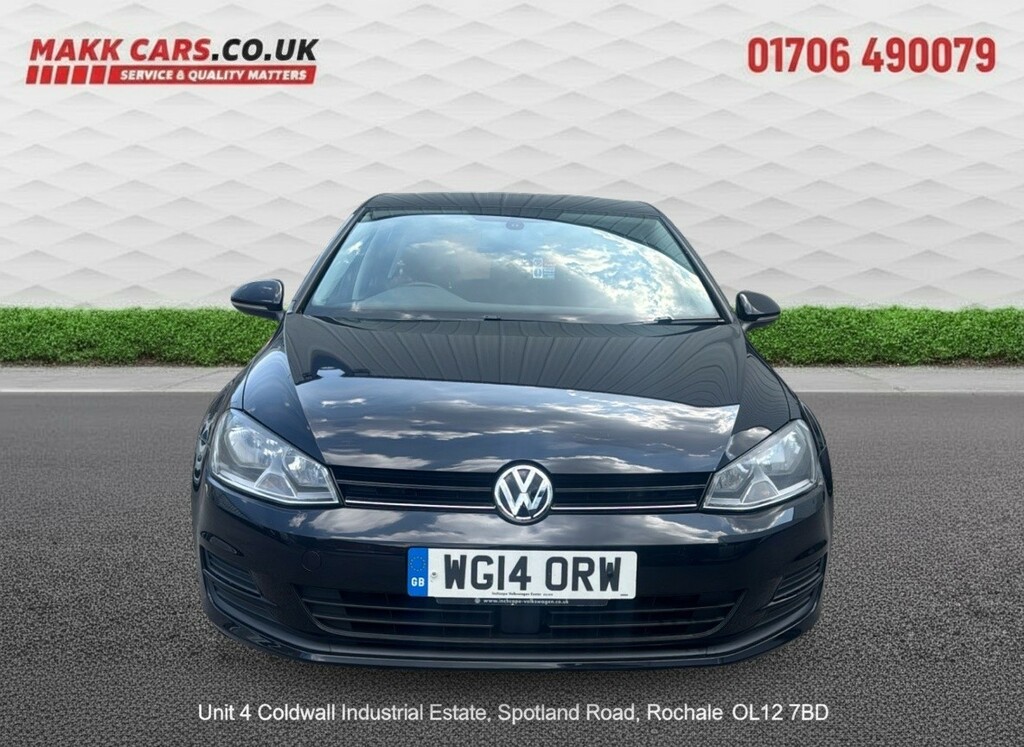 Volkswagen Golf Hatchback 1.6 Tdi Bluemotion Tech Se 201414 WG14ORW Black #6