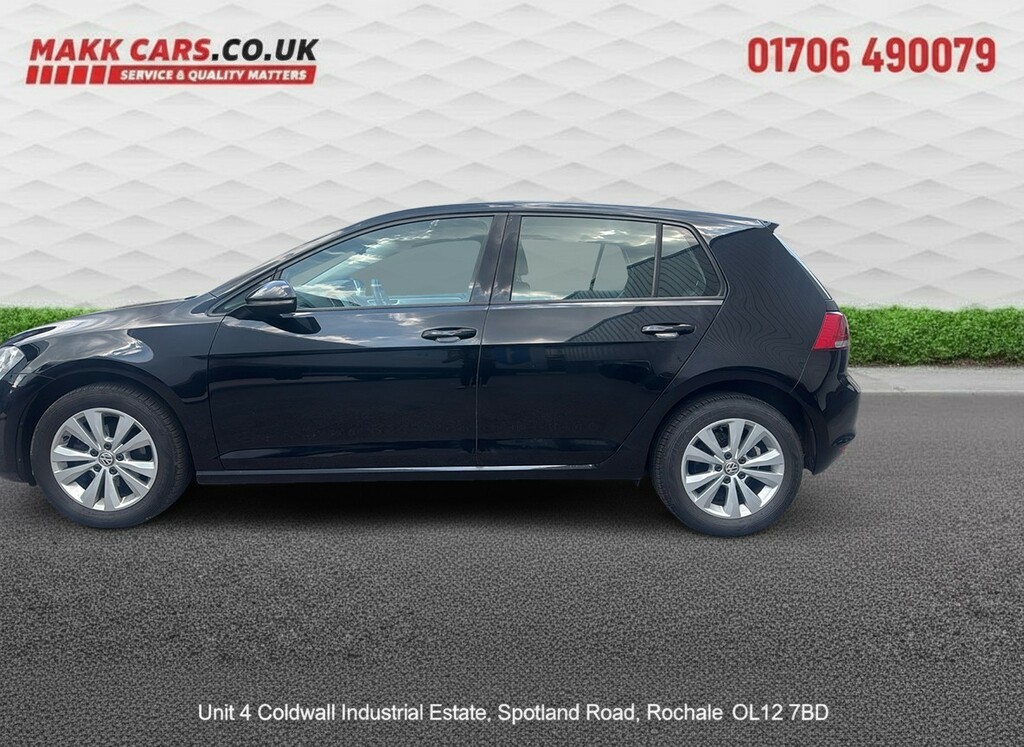 Volkswagen Golf Hatchback 1.6 Tdi Bluemotion Tech Se 201414 WG14ORW Black #5