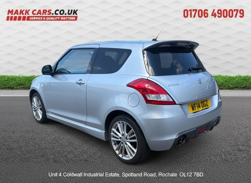 Suzuki Swift Hatchback 1.6 Sport 201414 Silver #3