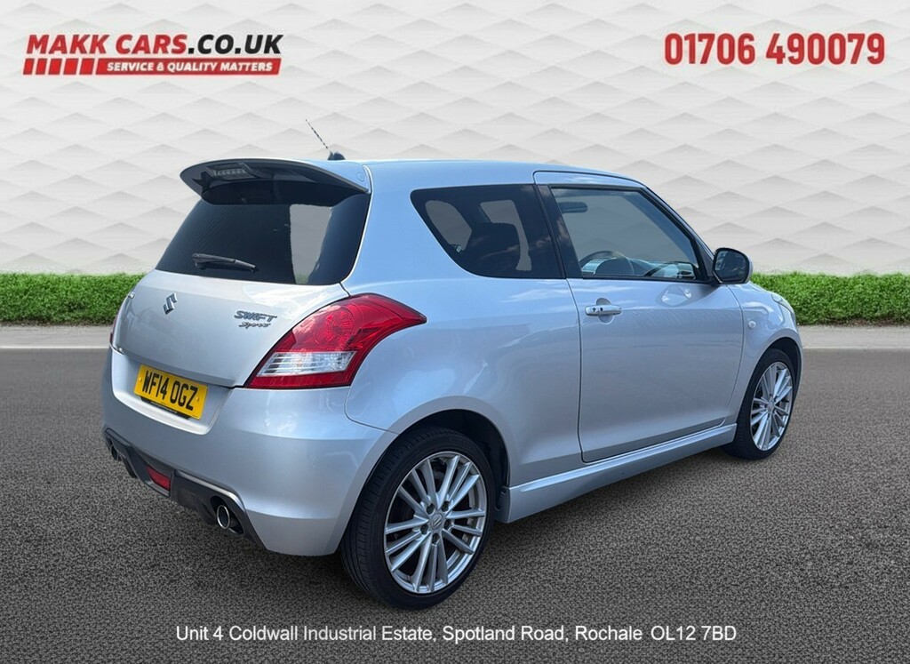 Suzuki Swift Hatchback 1.6 Sport 201414 Silver #4