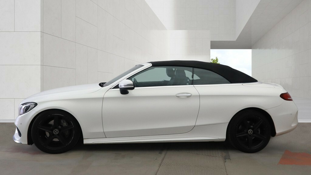 Mercedes-Benz C Class 2.0 C200 Amg Line White #6