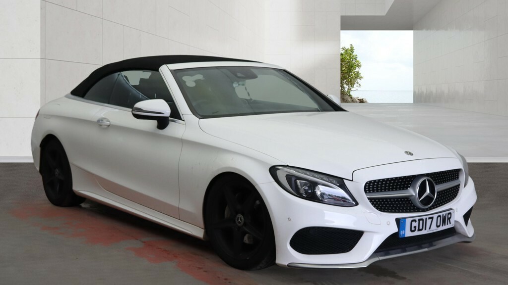 Mercedes-Benz C Class 2.0 C200 Amg Line White