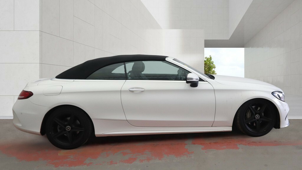 Mercedes-Benz C Class 2.0 C200 Amg Line White #5