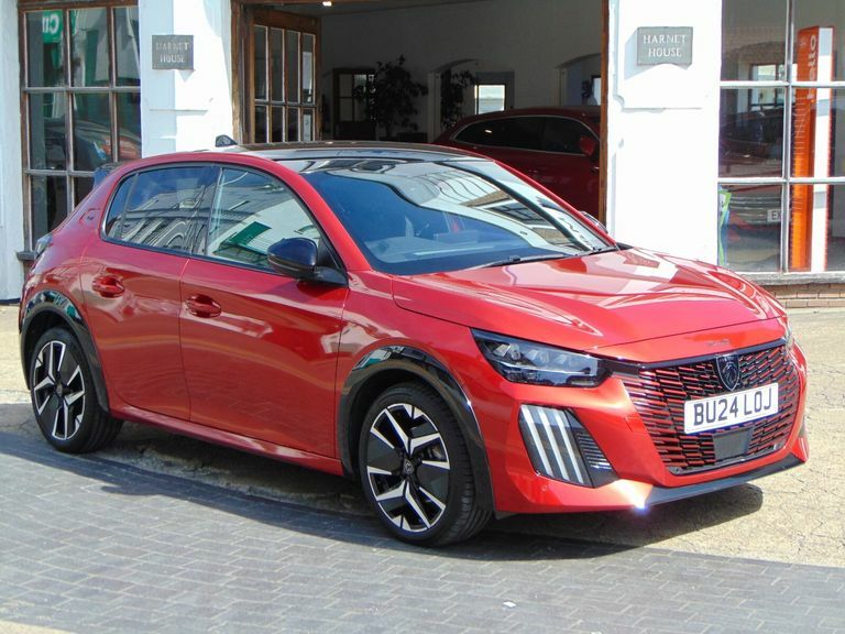 Peugeot 208 1.2 Hybrid 136 Gt E-dsc6 Red