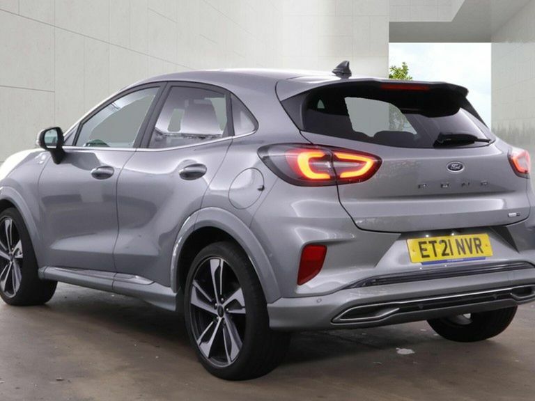 Ford Puma 1.0 Ecoboost Hybr Mhev 155 St-line Vignale Dct Silver #6