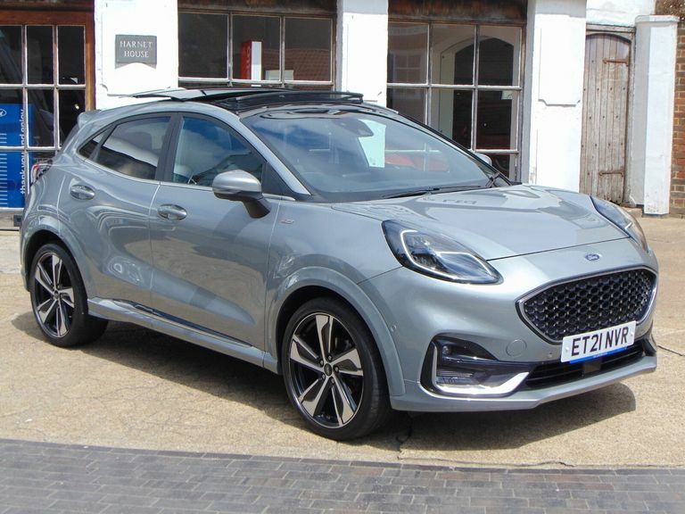 Ford Puma 1.0 Ecoboost Hybr Mhev 155 St-line Vignale Dct Silver