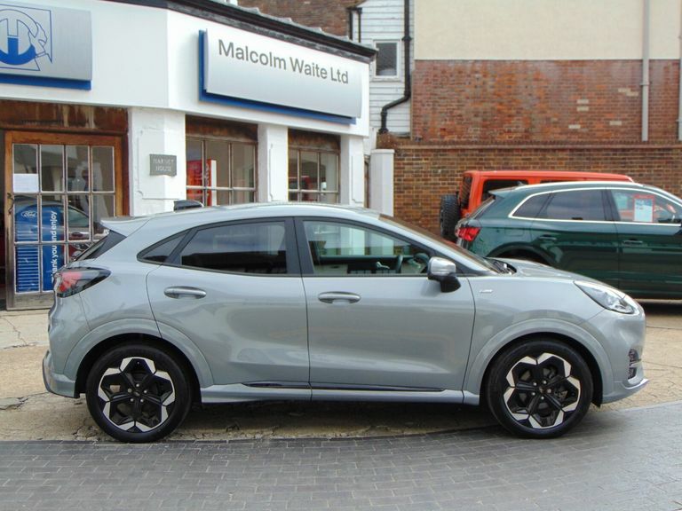 Ford Puma 1.0 Ecoboost Hybrid Mhev St-line X Dct GL74KFN Silver #2