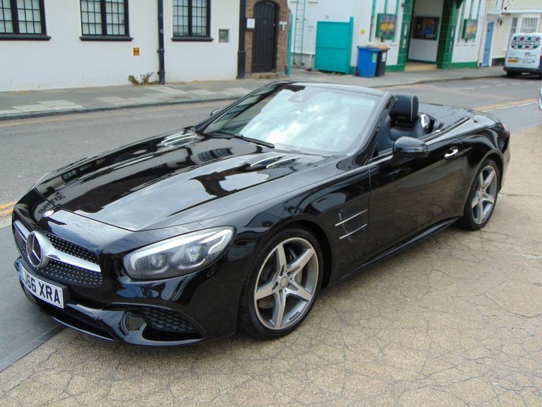 Mercedes-Benz SL Class Sl Class White #7
