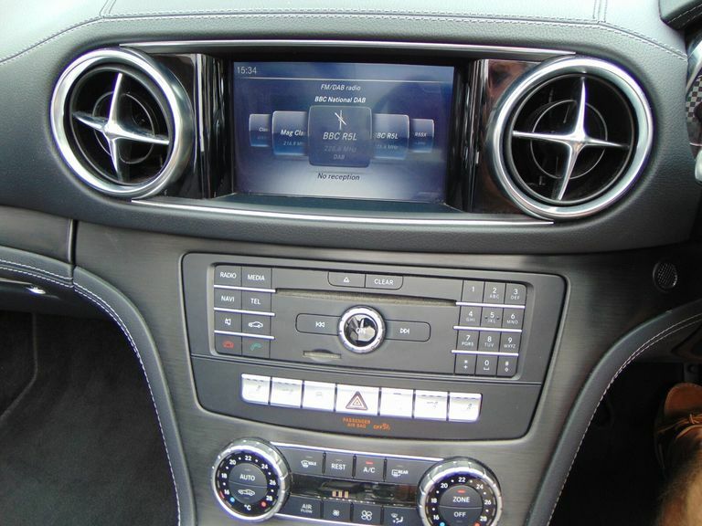 Mercedes-Benz SL Class Sl Class White #14