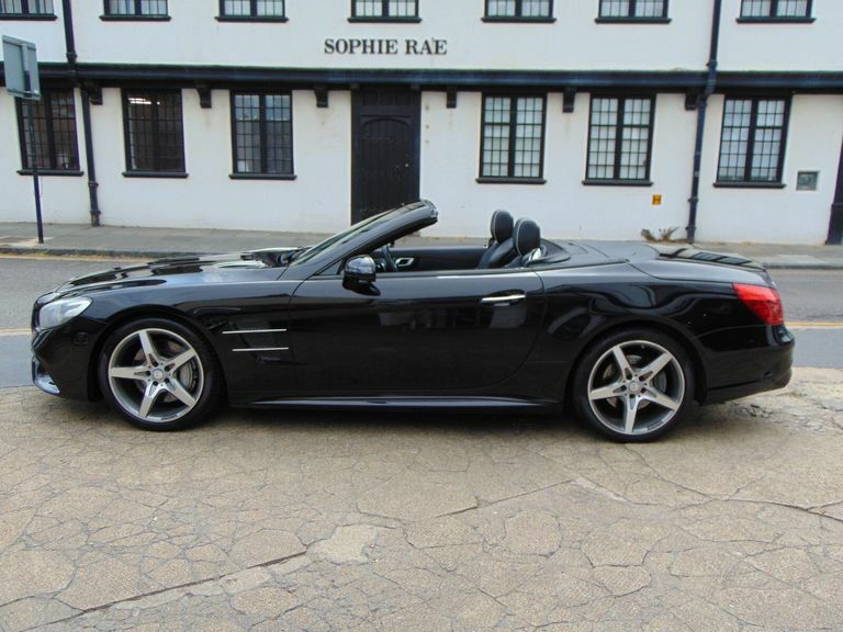 Mercedes-Benz SL Class Sl Class White #8