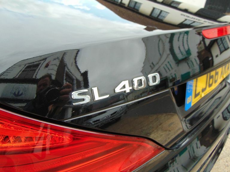 Mercedes-Benz SL Class Sl Class White #34