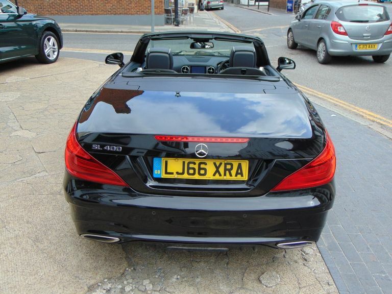 Mercedes-Benz SL Class Sl Class White #10