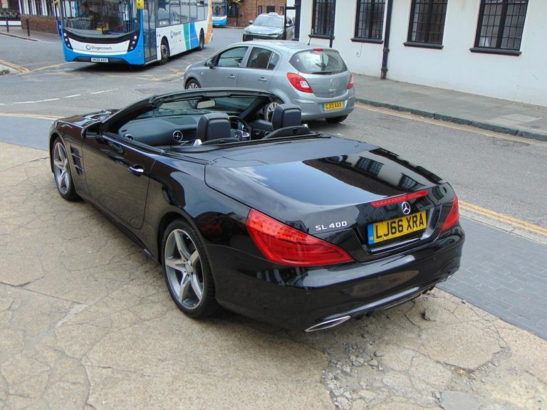 Mercedes-Benz SL Class Sl Class White #9