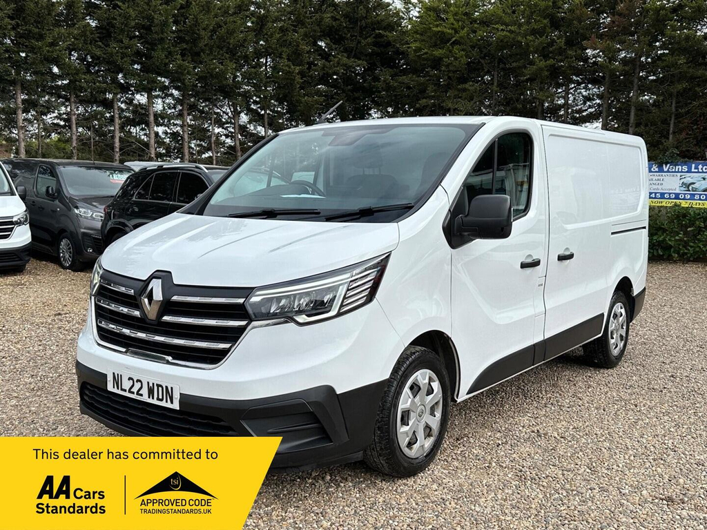 Renault Trafic 2.0 Dci Blue Sl28 Business L1 H1 Euro 6 Ss NL22WDN White